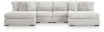 Cuddle Plush Sectional with Chaise