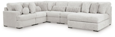 Cuddle Plush Sectional with Chaise