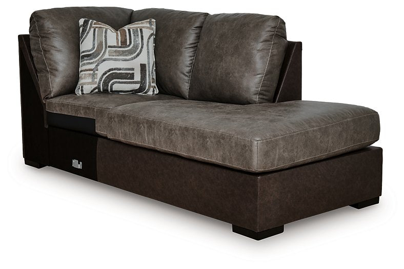 Castille Way Sleeper Sectional with Chaise