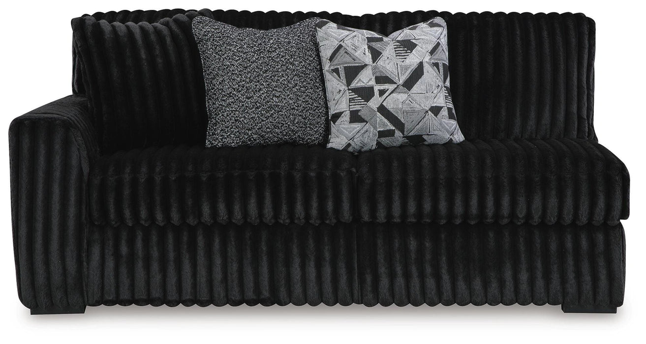 Midnight-Madness Sectional Sofa with Chaise
