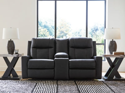 Mackmenville Reclining Loveseat with Console