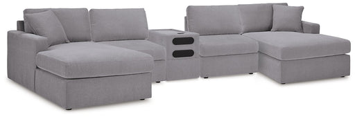 Modmax 5 Piece Sectional with Audio Console