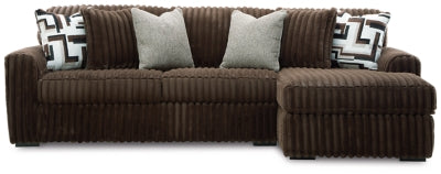 Midnight-Madness Sectional Sofa with Chaise