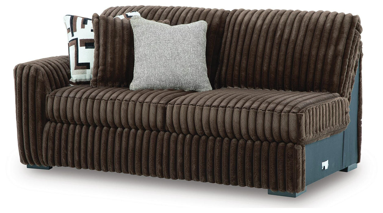 Midnight-Madness Sectional with Chaise
