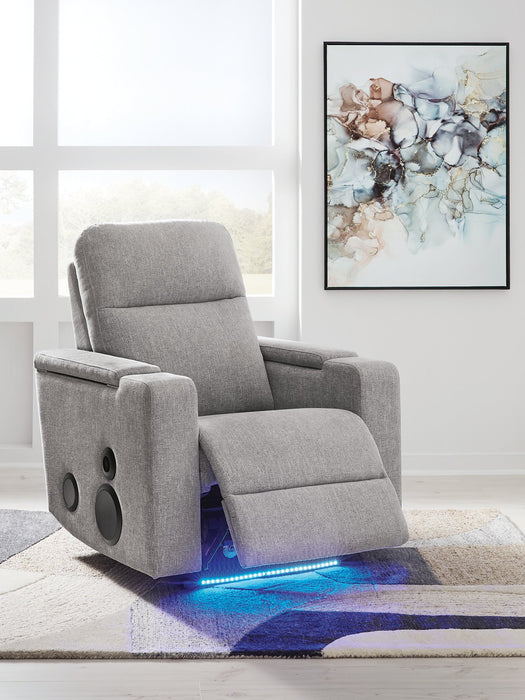 Pineland Power Glider Recliner with Audio System