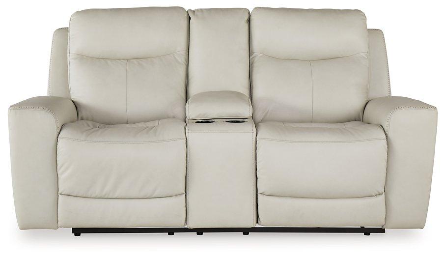 Mindanao Power Reclining Loveseat with Console