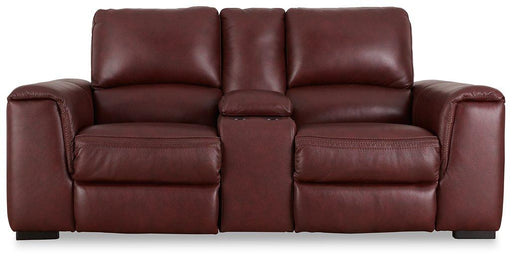 Alessandro Power Reclining Loveseat with Console