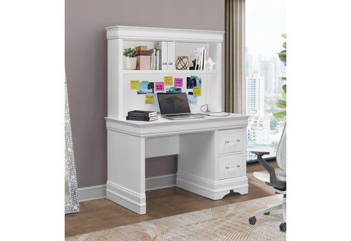 CHARLIE WHITE DESK AND HUTCH image