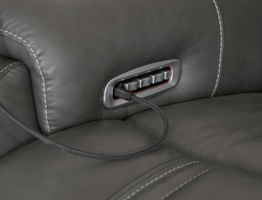 5Z - Pittson Power Reclining Sectional
