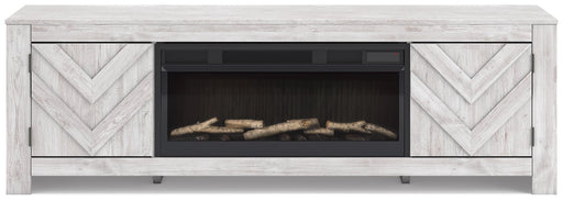 Cayboni 71" TV Stand with Electric Fireplace