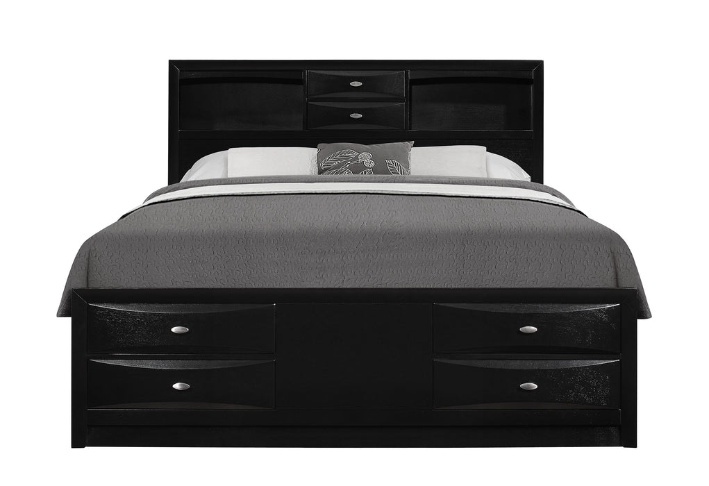 LINDA BLACK FULL BED GROUP