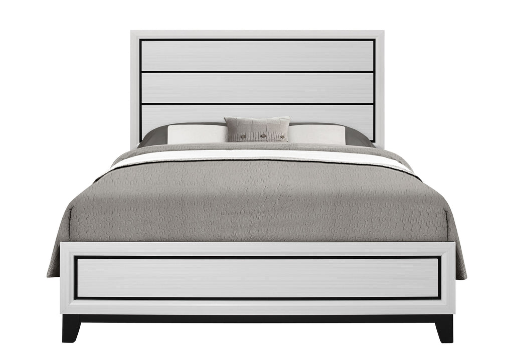 KATE WHITE QUEEN BED GROUP