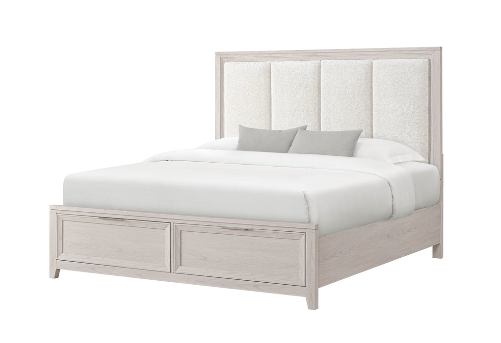 MARIAH BEIGE QUEEN BED
