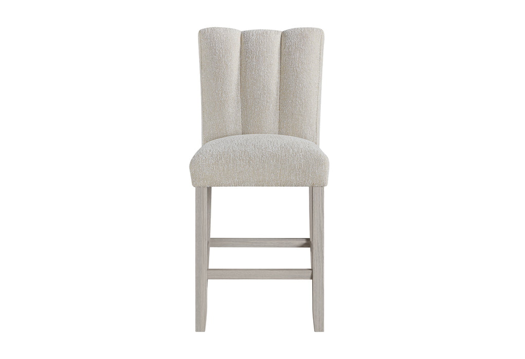 D06 BEIGE BAR STOOL KIT OF 2