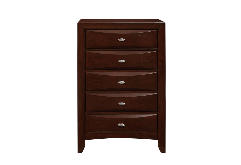 LINDA NEW MERLOT CHEST
