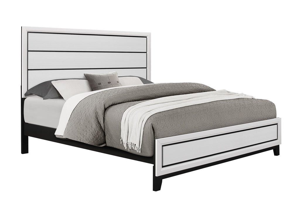 KATE WHITE KING BED GROUP