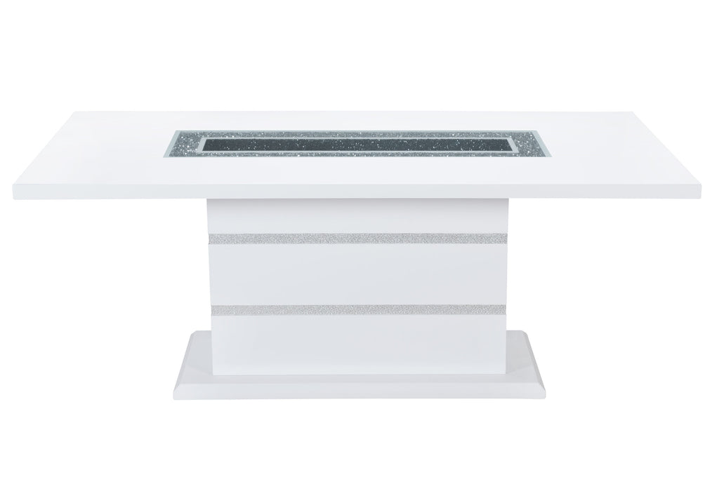 MONACO WHITE DINING TABLE
